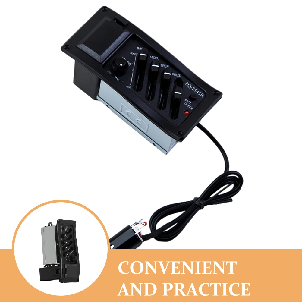 Guitar Pickups Acoustic Equalizer For Folk Desktop Electric Accessories Adjustment Classical Abs System
Guitar Pickups Acoustic Equalizer For Folk Desktop Electric Accessories Adjustment Classical Abs System