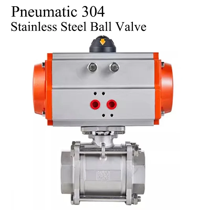 DN8 DN10 DN15 DN20 DN25 DN32 DN40 DN50 Three Piece Pneumatic Ball Valve With High Platform 304 Double Acting Cylinder
DN8 DN10 DN15 DN20 DN25 DN32 DN40 DN50 Three Piece Pneumatic Ball Valve With High Platform 304 Double Acting Cylinder