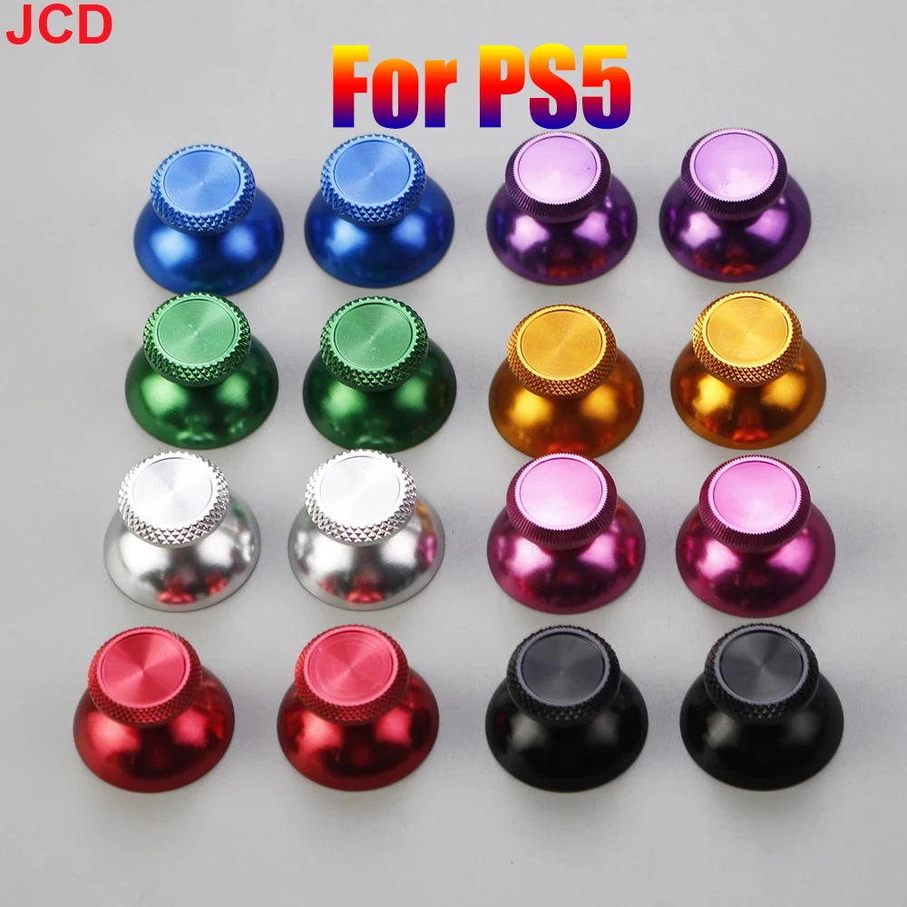 JCD 1pair=2pcs Aluminum Metal Analog Joystick thumb Stick Grip Cap For PS5 Controller Gamepad Rocker Caps Thumbstick Accessories
JCD 1pair=2pcs Aluminum Metal Analog Joystick thumb Stick Grip Cap For PS5 Controller Gamepad Rocker Caps Thumbstick Accessories