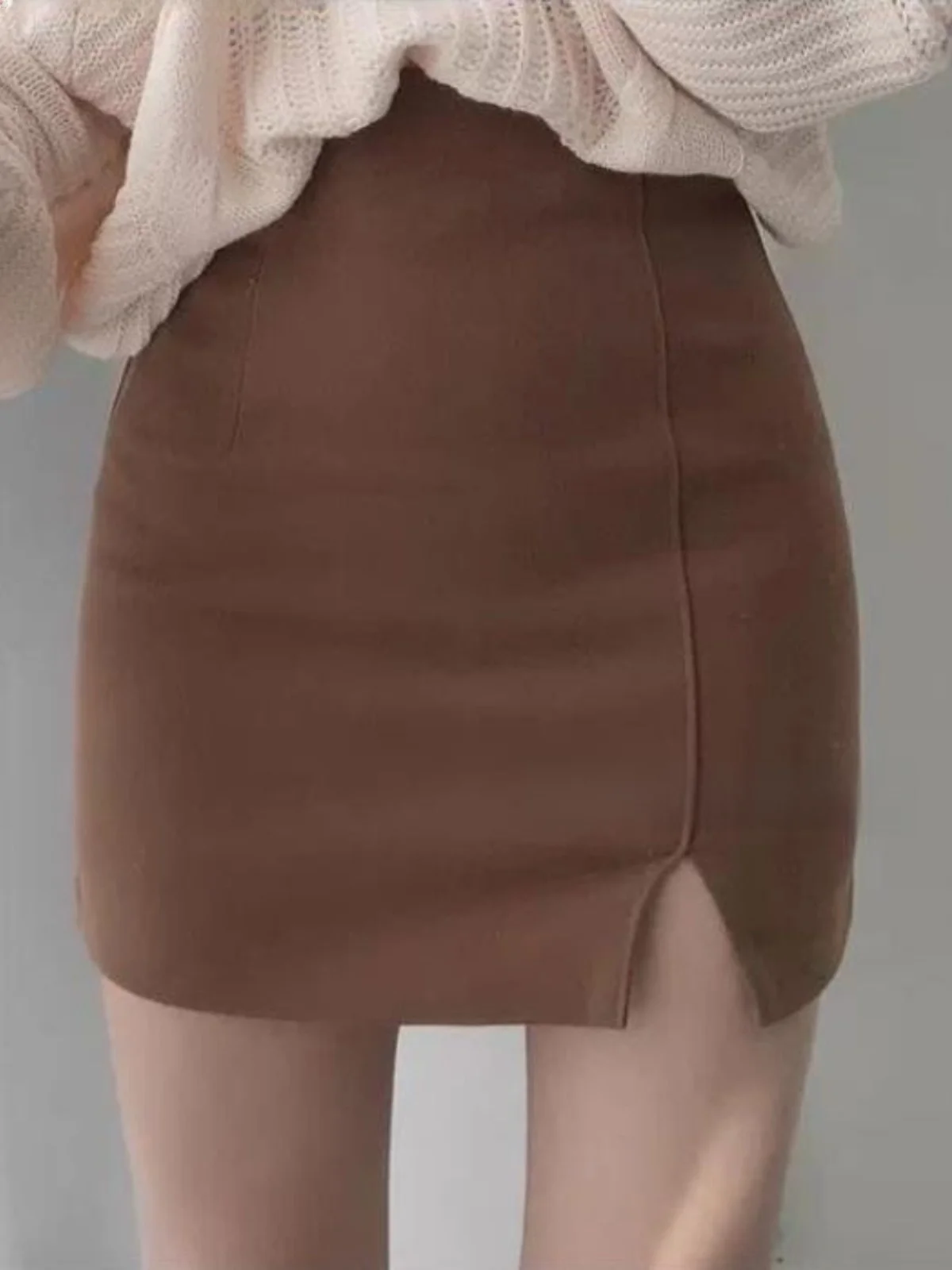 High Waist A-Line Skirt Spring 2025 Elegant Slimming Side Split One Step Short Skirt for Business Women Korean Style Pur...
High Waist A-Line Skirt Spring 2025 Elegant Slimming Side Split One Step Short Skirt for Business Women Korean Style Pur...