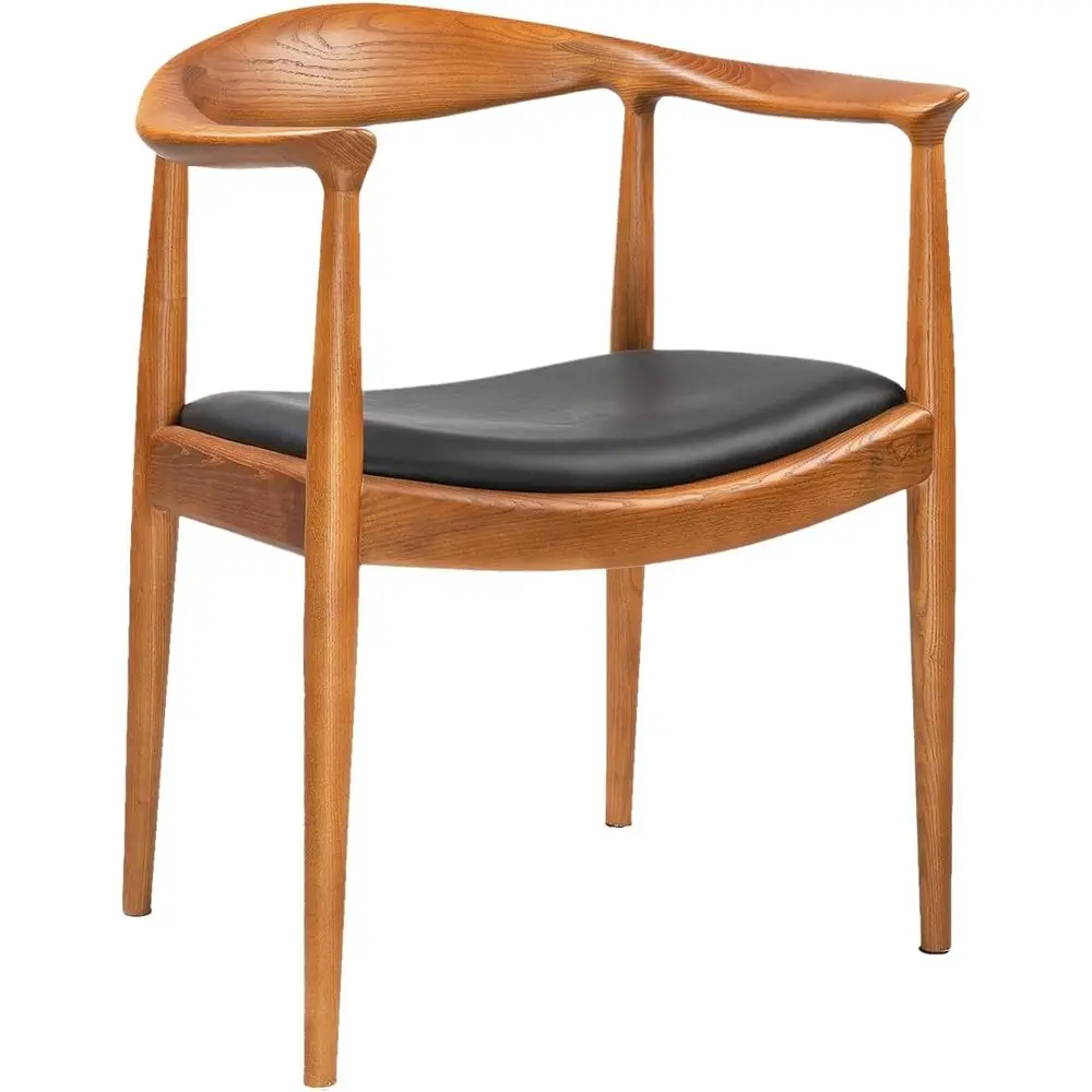 Upholstered Dining Chair, Century-Style Accent Chair in Chestnut
Upholstered Dining Chair, Century-Style Accent Chair in Chestnut