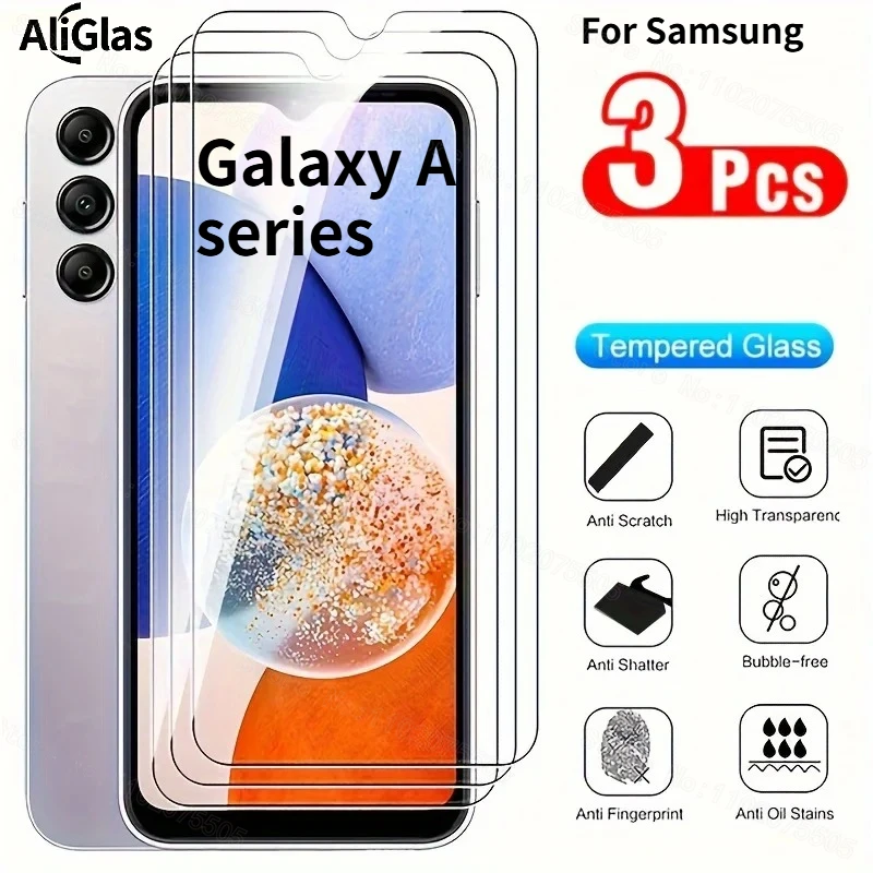 3Pcs Tempered Glass For Samsung Galaxy A56 A55 A54 A53 A17 A27 A37 A57 A36 A26 A16 A15 A25 A35 Screen Protector Film
3Pcs Tempered Glass For Samsung Galaxy A56 A55 A54 A53 A17 A27 A37 A57 A36 A26 A16 A15 A25 A35 Screen Protector Film