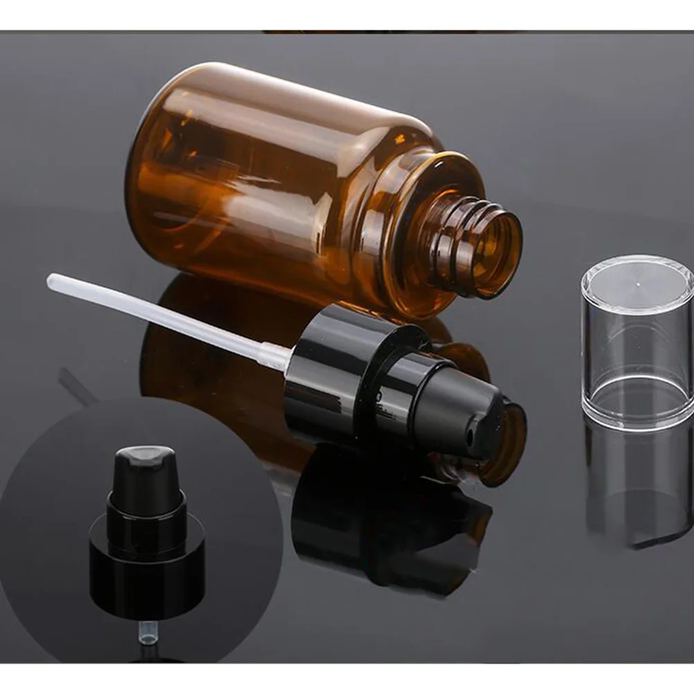 4pcs Transparent Brown Plastic Lotion Dispenser Bottle Container Press Cap Shampoo Body Wash Soap Travel Refillable Durable Wide 
4pcs Transparent Brown Plastic Lotion Dispenser Bottle Container Press Cap Shampoo Body Wash Soap Travel Refillable Durable Wide