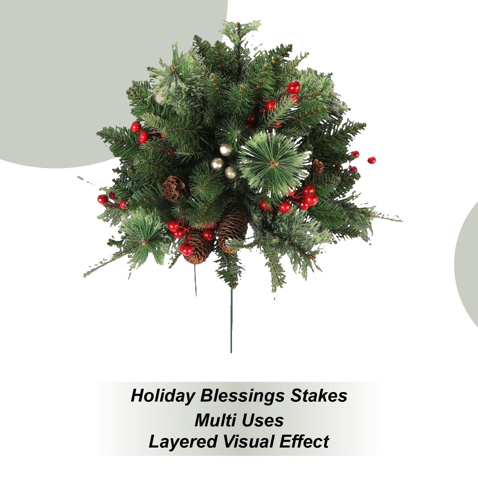 Ярдовые колья для украшения, садовый кол, вставка для рождественской елки, украшение, художественные наземные шипы для весеннего крыльца, заднего двора
Ярдовые колья для украшения, садовый кол, вставка для рождественской елки, украшение, художественные наземные шипы для весеннего крыльца, заднего двора