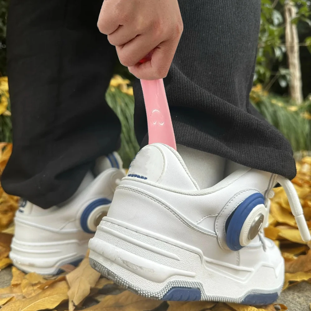 Многоцветный съемник обуви с улыбающимся лицом, мини-портативный домашний пластиковый подарок, подходит для детей и пожилых людей, чтобы поднять обувь
Многоцветный съемник обуви с улыбающимся лицом, мини-портативный домашний пластиковый подарок, подходит для детей и пожилых людей, чтобы поднять обувь