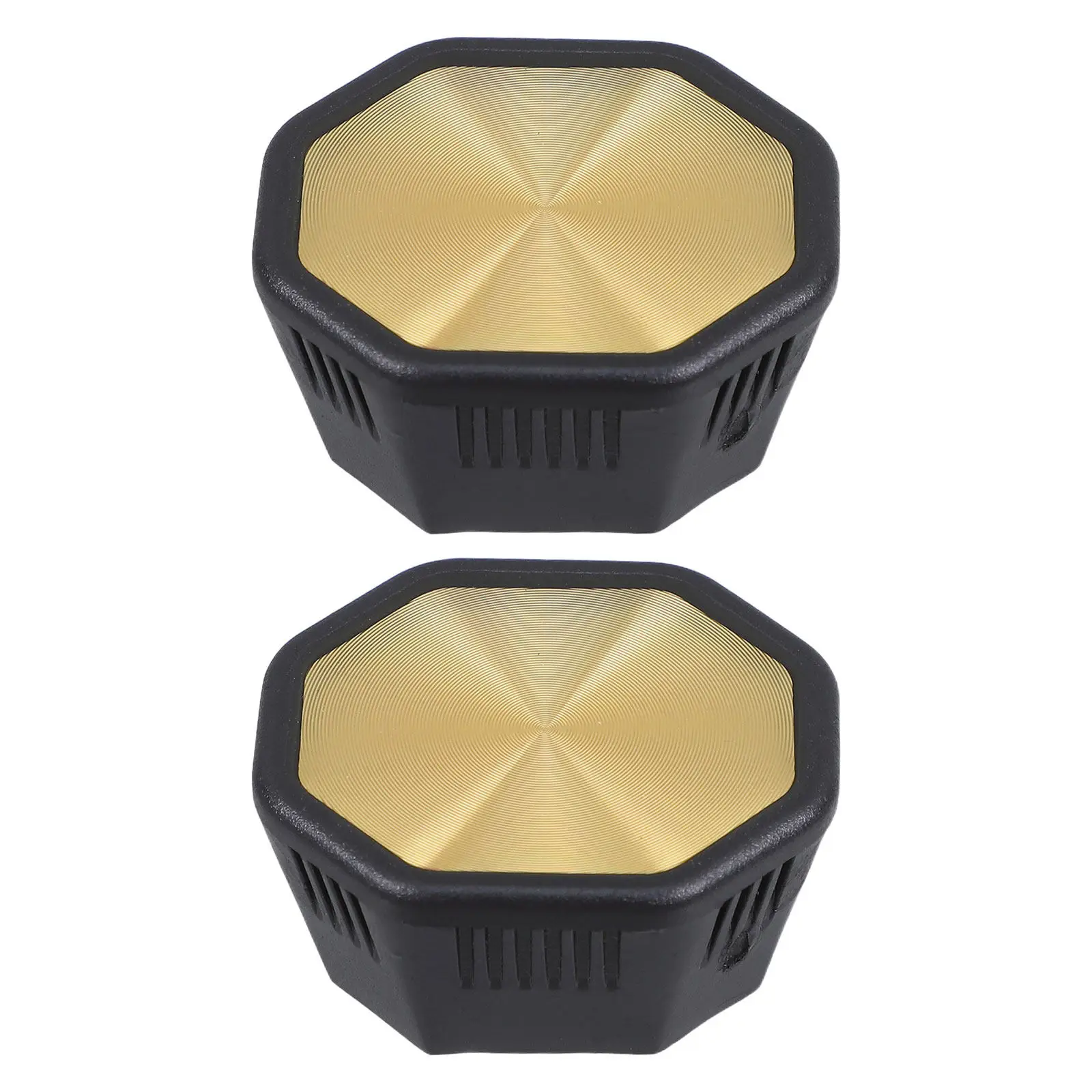 2Pcs Badminton Racket End Caps Plastic Handle Bottom Covers Replacement Tennis Racquet Protective Grip Enhancers for Practice