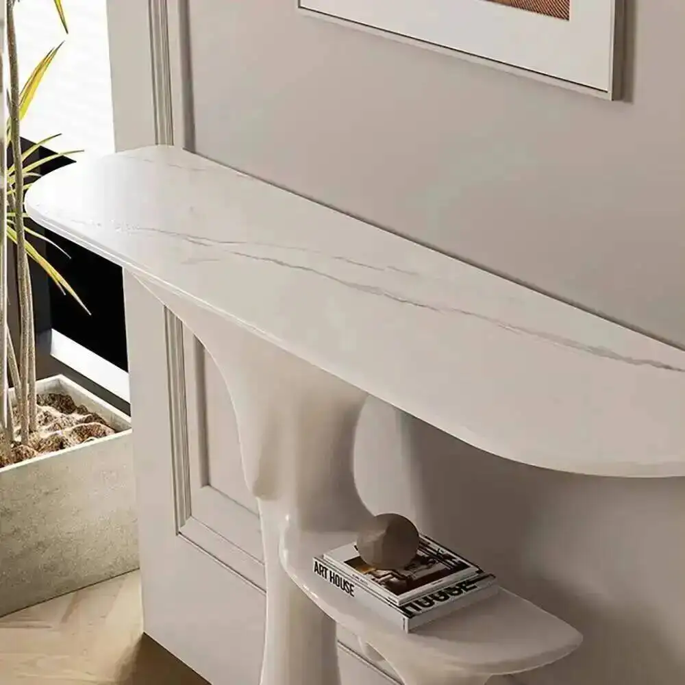 Nordic Aesthetic Italian Console Table Design Premium Luxury Console Table Modern Minimalist Wohnzimmer Tisch Home Furniture
Nordic Aesthetic Italian Console Table Design Premium Luxury Console Table Modern Minimalist Wohnzimmer Tisch Home Furniture