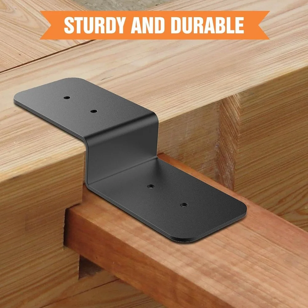 Heavy Duty Steel Bracket Z Shape 3mm Carbon Steel For Post Beam Connector for Structural Support in Furniture Pergola
Heavy Duty Steel Bracket Z Shape 3mm Carbon Steel For Post Beam Connector for Structural Support in Furniture Pergola