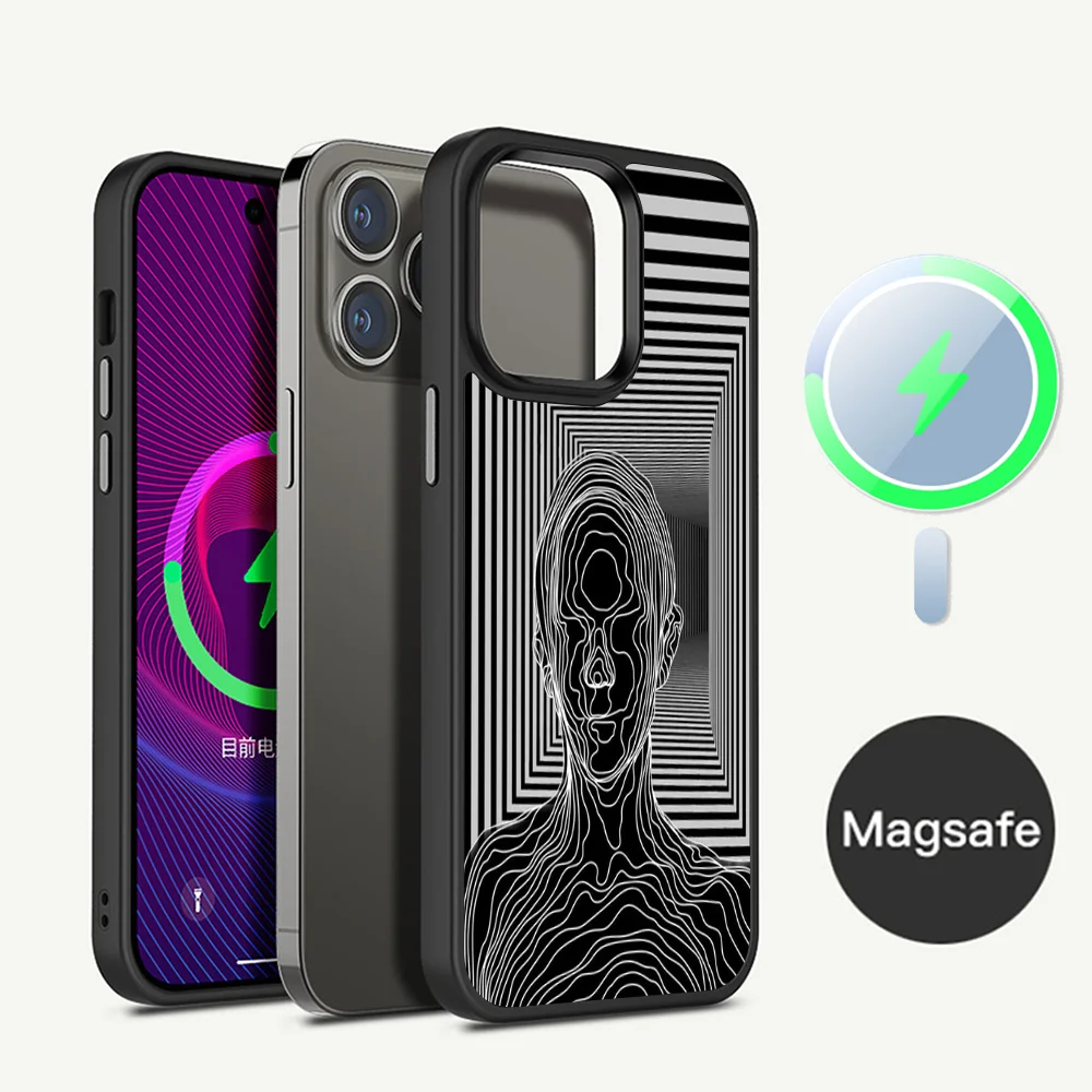 Abstract black and white lines Phone Case Magnetic Case For iPhone 16 14 13 12 11 15 Pro Max Plus For Magsafe Wireless Cover
Abstract black and white lines Phone Case Magnetic Case For iPhone 16 14 13 12 11 15 Pro Max Plus For Magsafe Wireless Cover