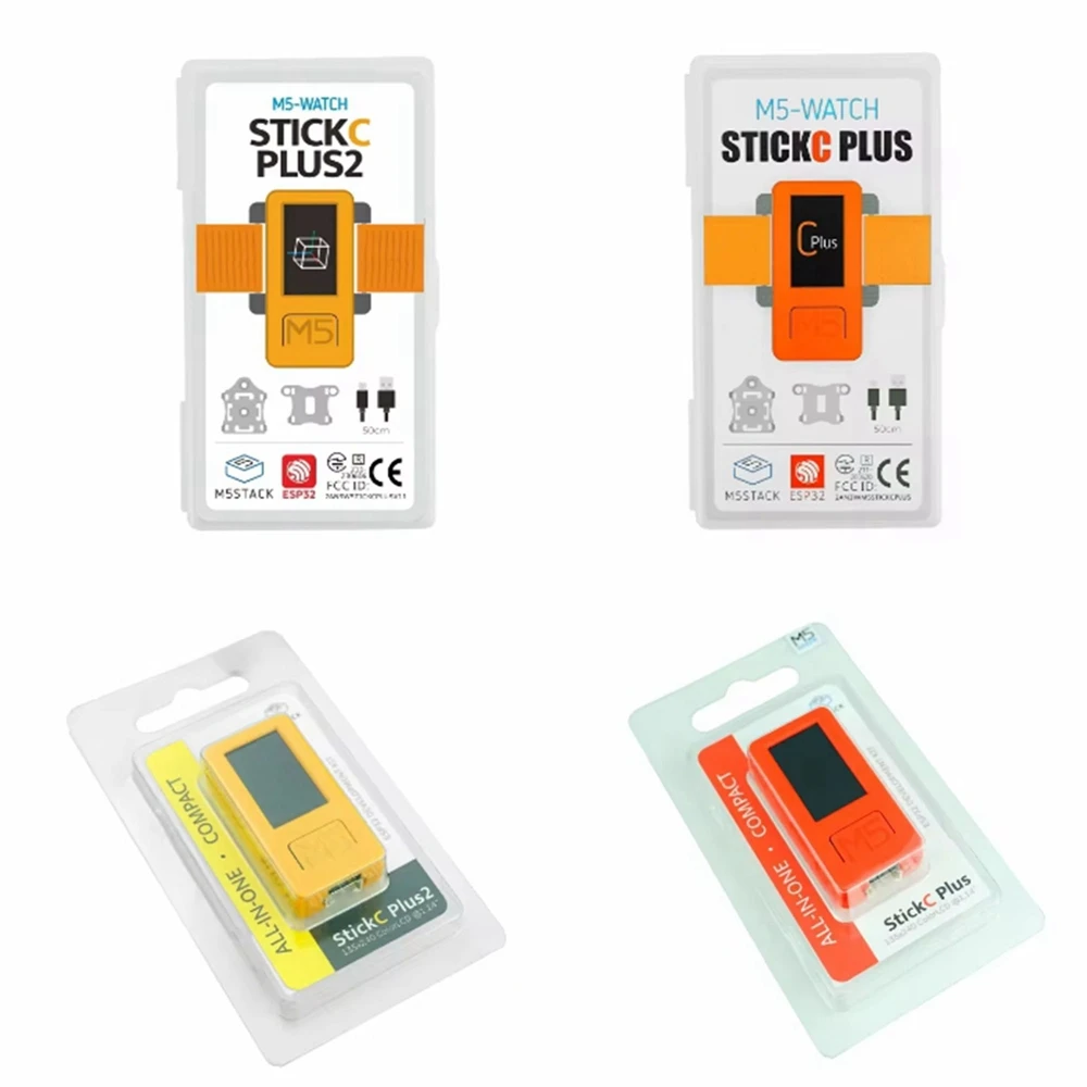 M5Stack M5StickC PLUS-PLUS2 with Watch Accessories Mini IoT Development Kit 1.14-inch TFT Screen IoT Controller
M5Stack M5StickC PLUS-PLUS2 with Watch Accessories Mini IoT Development Kit 1.14-inch TFT Screen IoT Controller