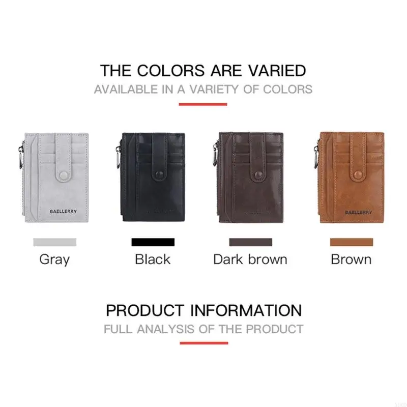 X90D PU Leather Wallet Credit Holder Coin Purse Money for Case for Men Women Fashion Bag
X90D PU Leather Wallet Credit Holder Coin Purse Money for Case for Men Women Fashion Bag