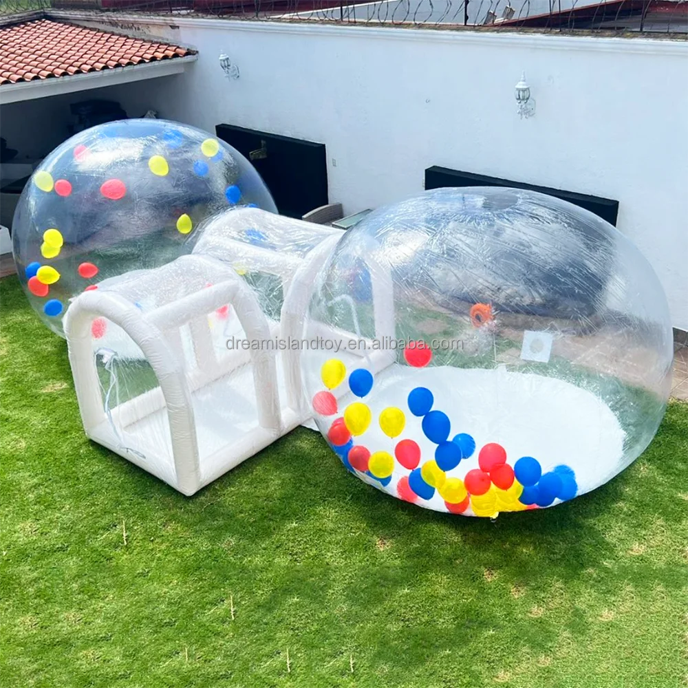 Commercial Inflatable Double Balloon Bubble Tent House Jumping Castle Kids Party Outdoor Bounce House 8x4m PVC Material 2 Year
Commercial Inflatable Double Balloon Bubble Tent House Jumping Castle Kids Party Outdoor Bounce House 8x4m PVC Material 2 Year