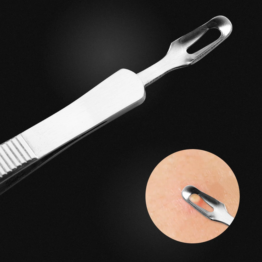 3Pcs Portable Curved Blackhead Tweezers Stainless Acne Remover MultiFunctional Pimple Extractor Kit
3Pcs Portable Curved Blackhead Tweezers Stainless Acne Remover MultiFunctional Pimple Extractor Kit