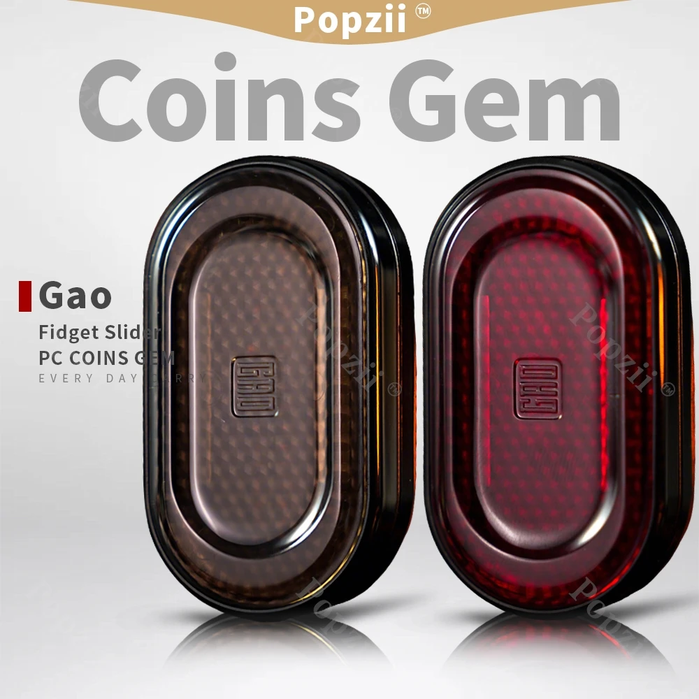 Gao Studio PC COINS GEM Mechanical Magnet Fidget Slider EDC Fidgeting toys Office Stress Relief Gadgets Decompression Toy
Gao Studio PC COINS GEM Mechanical Magnet Fidget Slider EDC Fidgeting toys Office Stress Relief Gadgets Decompression Toy