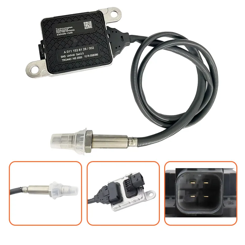 New Nitrogen Oxygen Nox Sensor For Mercedes-Benz Deteroit Diesel Engine A0111536128 A 011 153 61 28
New Nitrogen Oxygen Nox Sensor For Mercedes-Benz Deteroit Diesel Engine A0111536128 A 011 153 61 28