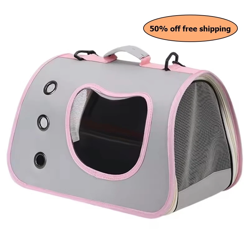Portable Cat Carrier Backpack for Small Pets Foldable Breathable Pet Travel Bag Lightweight, Adjustable Strap Free shipping
Portable Cat Carrier Backpack for Small Pets Foldable Breathable Pet Travel Bag Lightweight, Adjustable Strap Free shipping