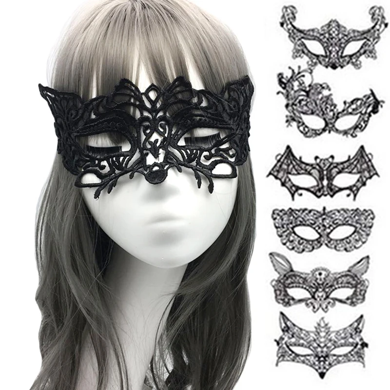 Mask Party Prom Costume Masquerade Mask Half Face Lace Cosplay Mask Gothic Hollow Mask Black Color Sexy Lace Masquerade
Mask Party Prom Costume Masquerade Mask Half Face Lace Cosplay Mask Gothic Hollow Mask Black Color Sexy Lace Masquerade