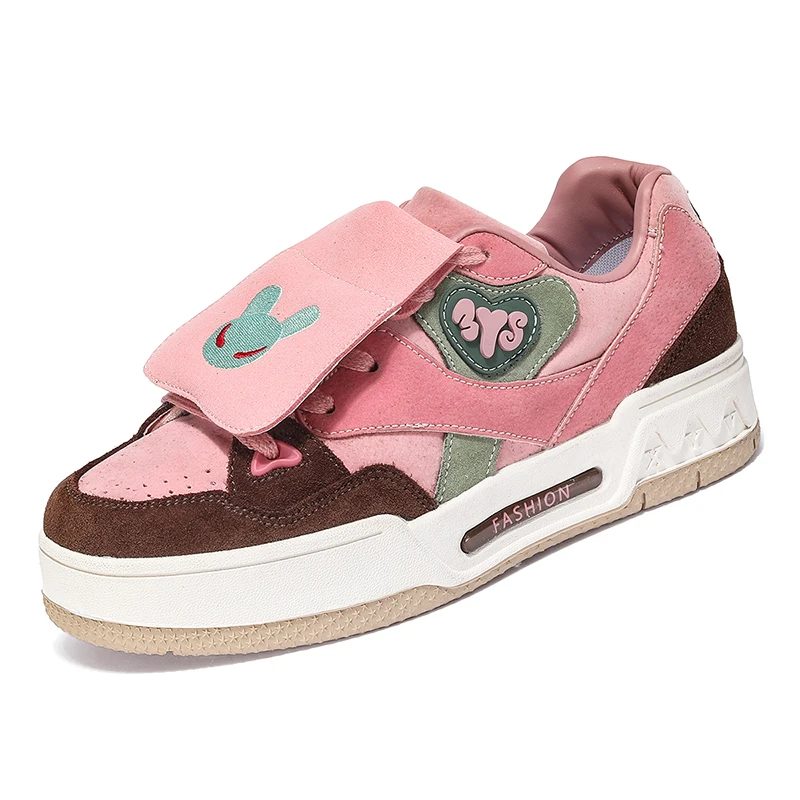 2025 Spring New Women Sneakers Youth Fashion Board Shoes Trendy Personality Casual Sneakers Women Low Top Mandarin Duck Shoes
2025 Spring New Women Sneakers Youth Fashion Board Shoes Trendy Personality Casual Sneakers Women Low Top Mandarin Duck Shoes