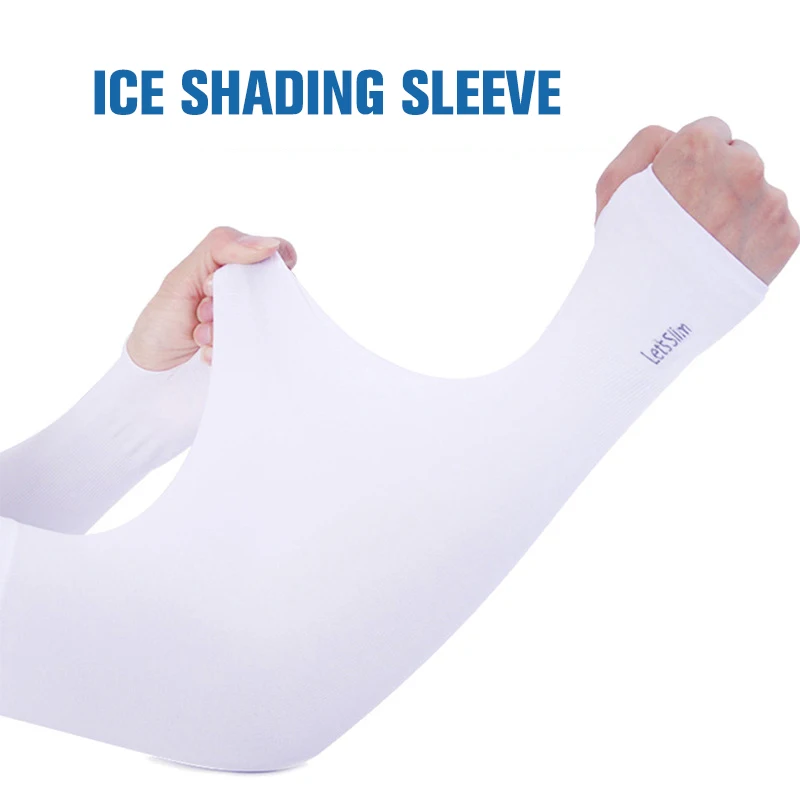 2Pcs UV Sun Protection Cooling Arm Sleeve Cover Arm Cooler Warmer For Gloves Running Golf Cycling Driving
2Pcs UV Sun Protection Cooling Arm Sleeve Cover Arm Cooler Warmer For Gloves Running Golf Cycling Driving