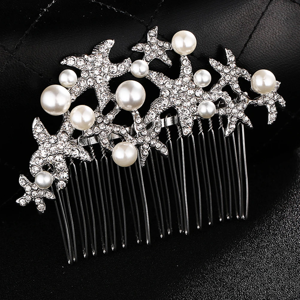 Alloy Diamond-inlaid Rhinestone Hair Comb Crystal Silver Bridal Accessories Wedding Party Prom Hairpins Hairstyling Tools
Alloy Diamond-inlaid Rhinestone Hair Comb Crystal Silver Bridal Accessories Wedding Party Prom Hairpins Hairstyling Tools