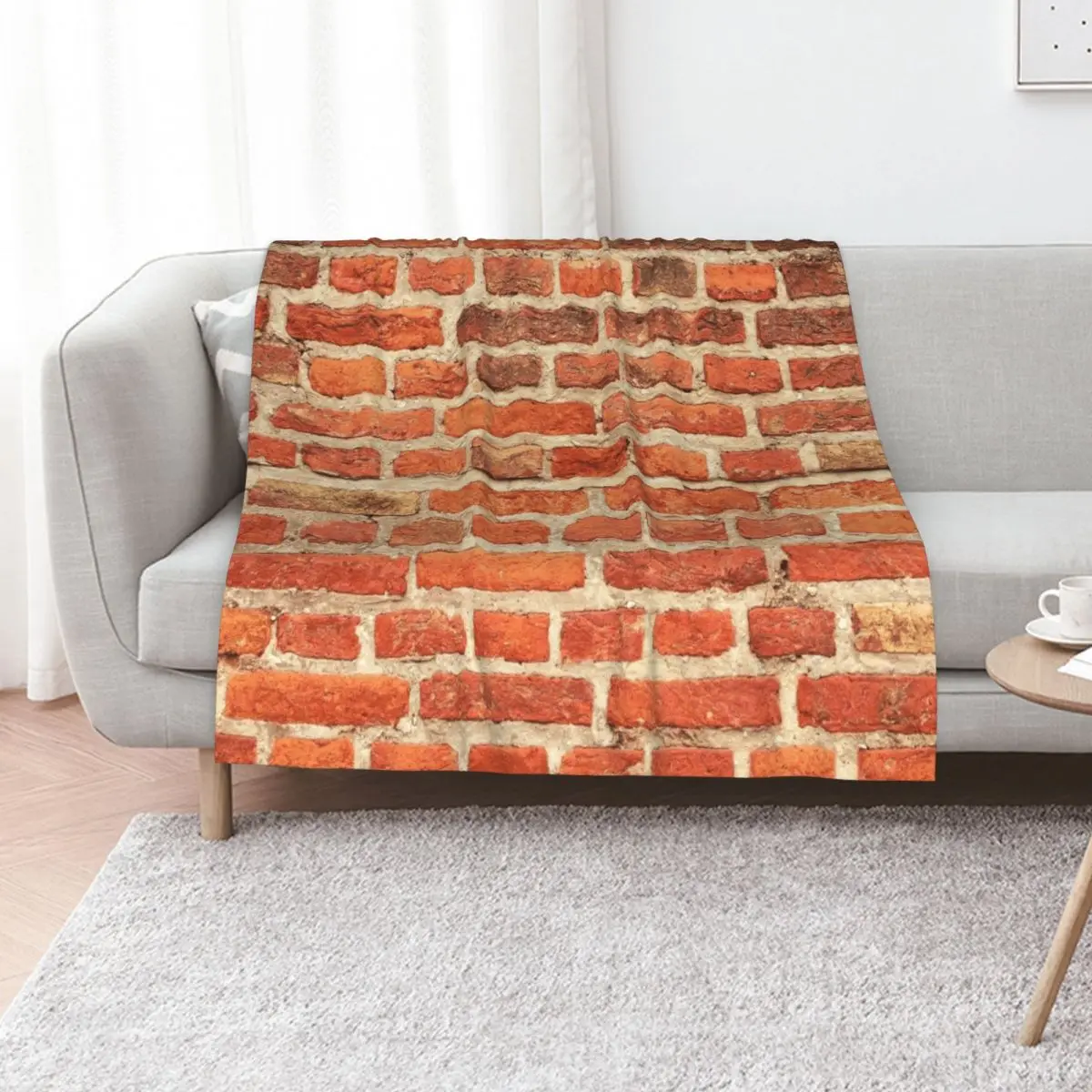 Red vinatge Brick wall pattern photography - Brick print Throw Blanket Thin Soft Blanket for Summer Night Sleeping
Red vinatge Brick wall pattern photography - Brick print Throw Blanket Thin Soft Blanket for Summer Night Sleeping