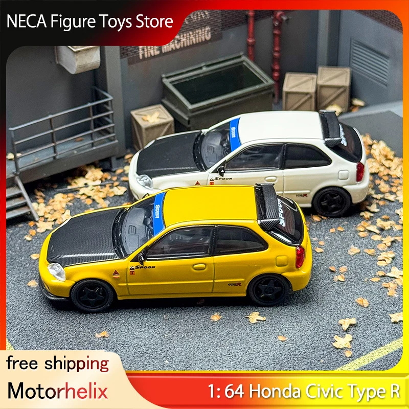 Motorhelix 1:64 Scale Honda Civic Type R EK9 SPOON Alloy Model Car Precision Diecast Vehicle Toy JDM car model for collectors
Motorhelix 1:64 Scale Honda Civic Type R EK9 SPOON Alloy Model Car Precision Diecast Vehicle Toy JDM car model for collectors