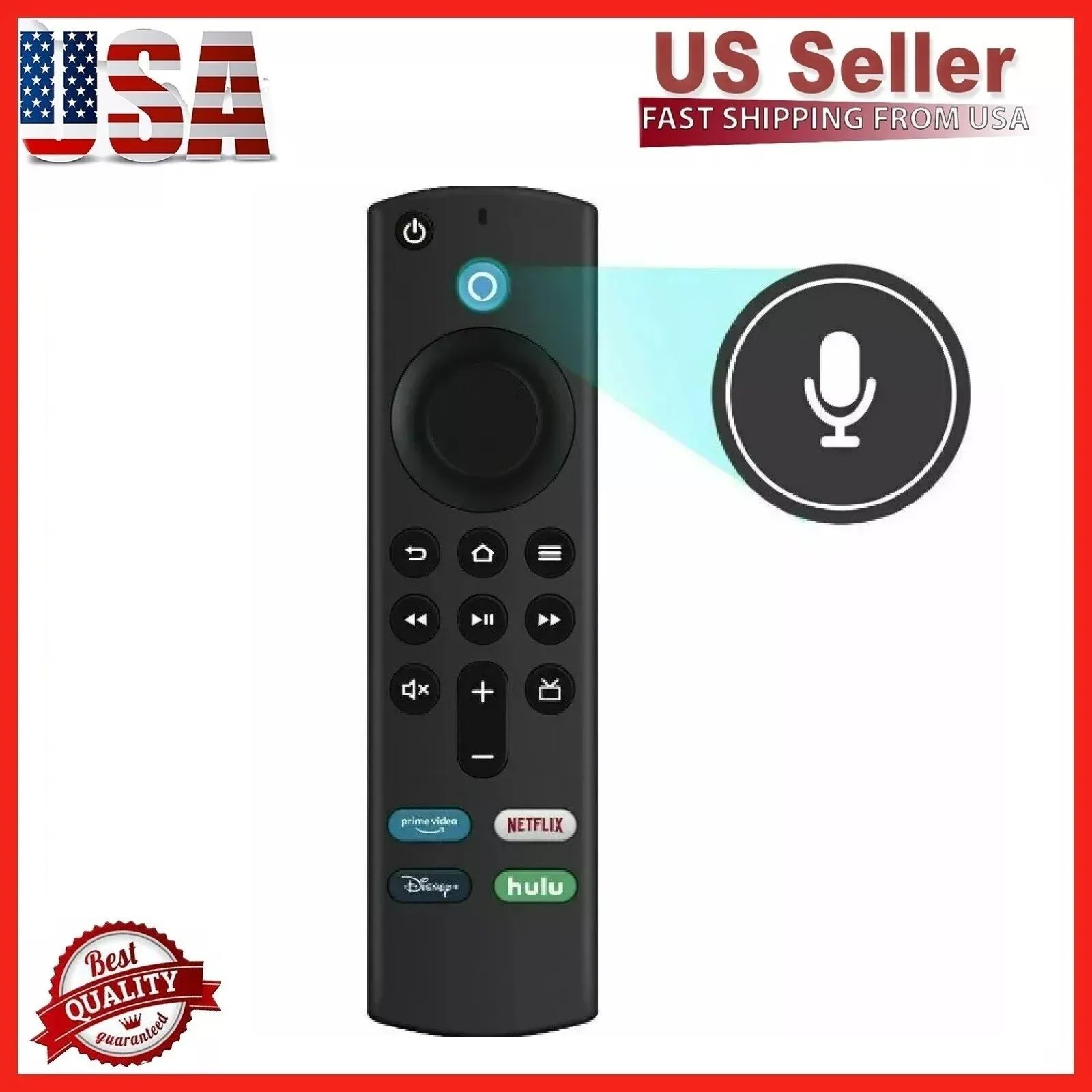 New Voice Remote Control L5B83G for Amazon Fire TV Stick Lite 4K 3rd Gen Alexa
New Voice Remote Control L5B83G for Amazon Fire TV Stick Lite 4K 3rd Gen Alexa