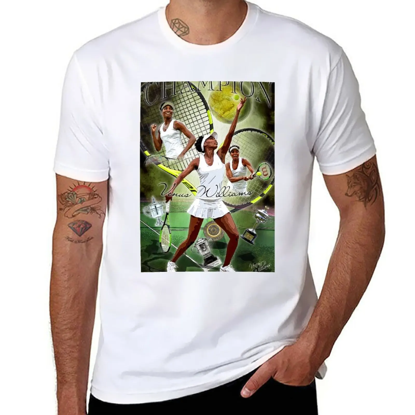 New Venus Williams Champion Shirt T-Shirt sublime t shirt hippie clothes boys white t shirts men clothing
New Venus Williams Champion Shirt T-Shirt sublime t shirt hippie clothes boys white t shirts men clothing