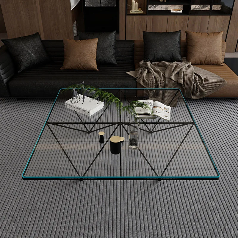 Italian Minimalist Coffee Table Transparent Glass Unique Aesthetic Simple Side Table Clear Modern Couchtisch Salon Furniture
Italian Minimalist Coffee Table Transparent Glass Unique Aesthetic Simple Side Table Clear Modern Couchtisch Salon Furniture