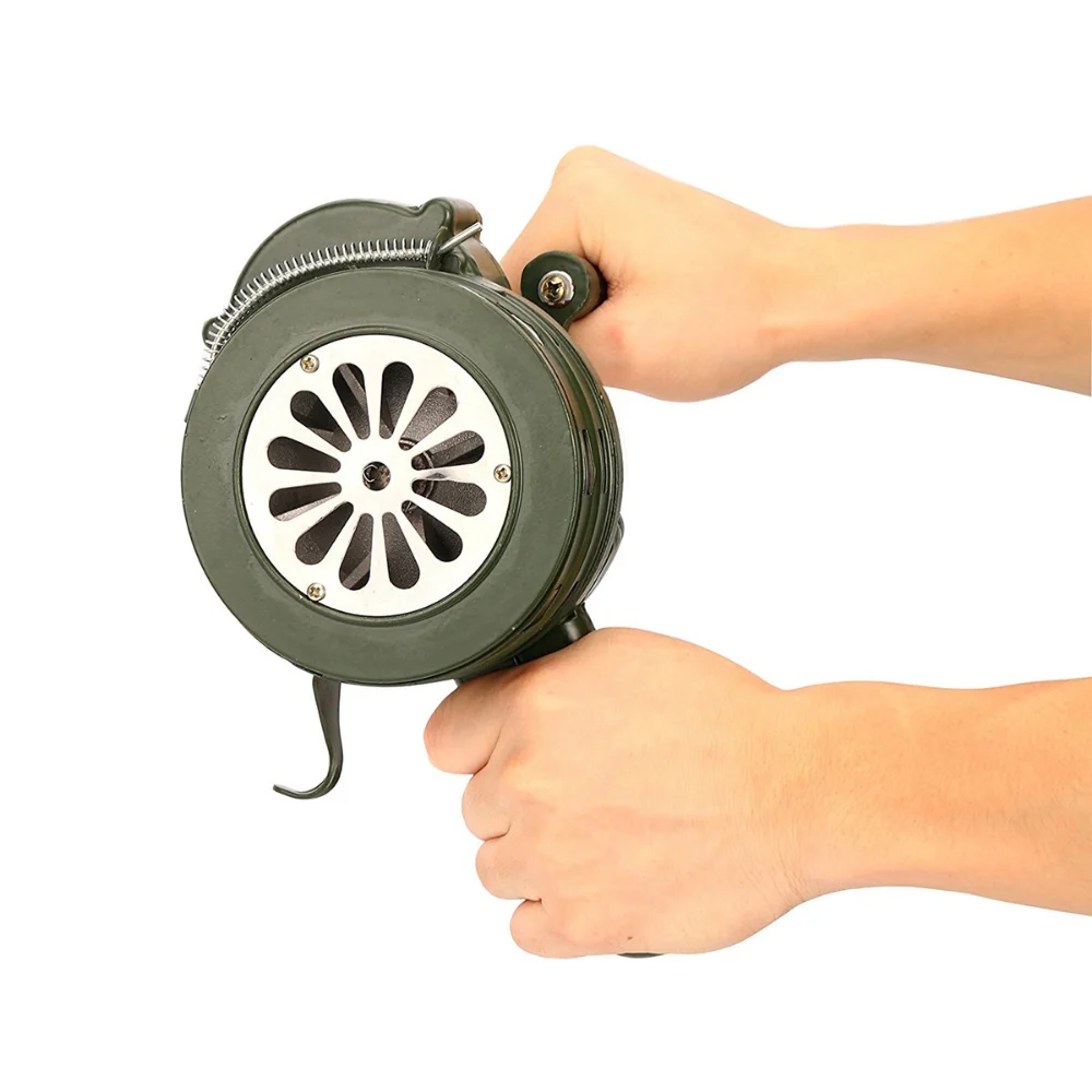 Aluminium alloy Crank Hand Operated Air Raid Emergency Safety Alarm Siren Home Self Protection Security High Decibel 110 db
Aluminium alloy Crank Hand Operated Air Raid Emergency Safety Alarm Siren Home Self Protection Security High Decibel 110 db