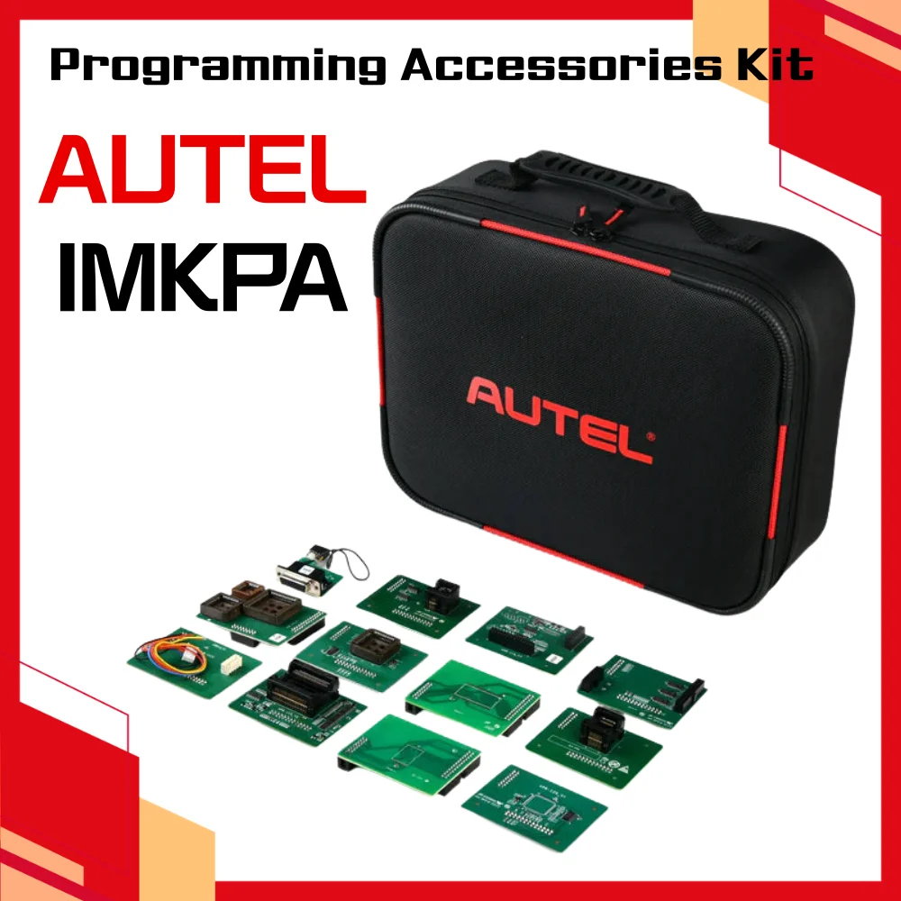 Autel IMKPA Expanded Key Programming Accessories Kit Work With XP400PRO/ IM608Pro Original CHIPS
Autel IMKPA Expanded Key Programming Accessories Kit Work With XP400PRO/ IM608Pro Original CHIPS