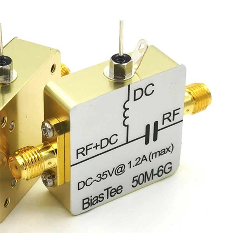 Exquisite-50M-6Ghz Bias Tee RF Feed Biaser Coaxial Feed Biastee Box For HAM Radio SDR Antenna Spectrum Analyzer Signal Source
Exquisite-50M-6Ghz Bias Tee RF Feed Biaser Coaxial Feed Biastee Box For HAM Radio SDR Antenna Spectrum Analyzer Signal Source