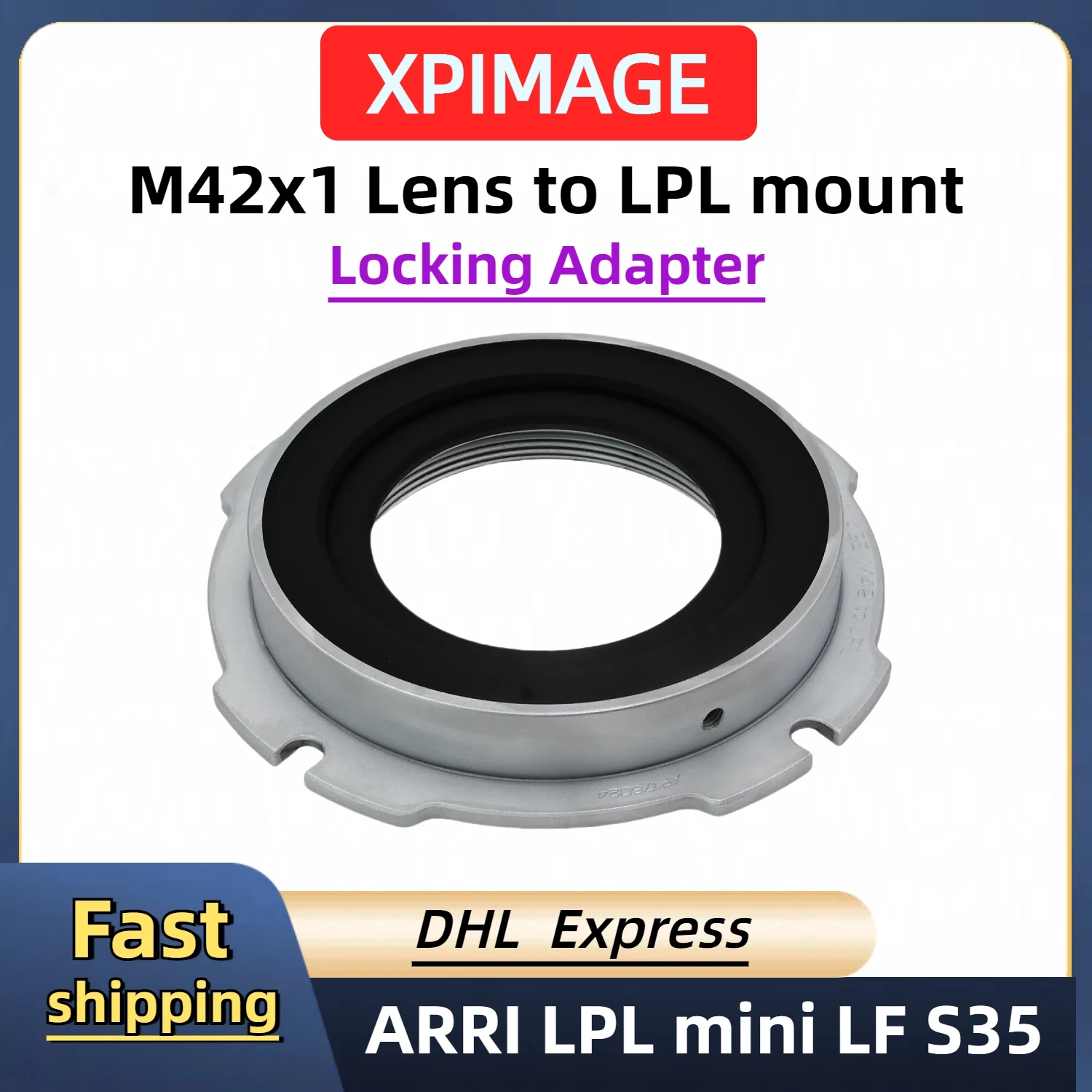 Объектив XPIMAGE M42 к креплению ARRI LPL CINE для mini LF ALEXA S35 Carl Zeiss M42 к LPL Адаптер XPimage Change Adapter M42-LPL PRO
Объектив XPIMAGE M42 к креплению ARRI LPL CINE для mini LF ALEXA S35 Carl Zeiss M42 к LPL Адаптер XPimage Change Adapter M42-LPL PRO