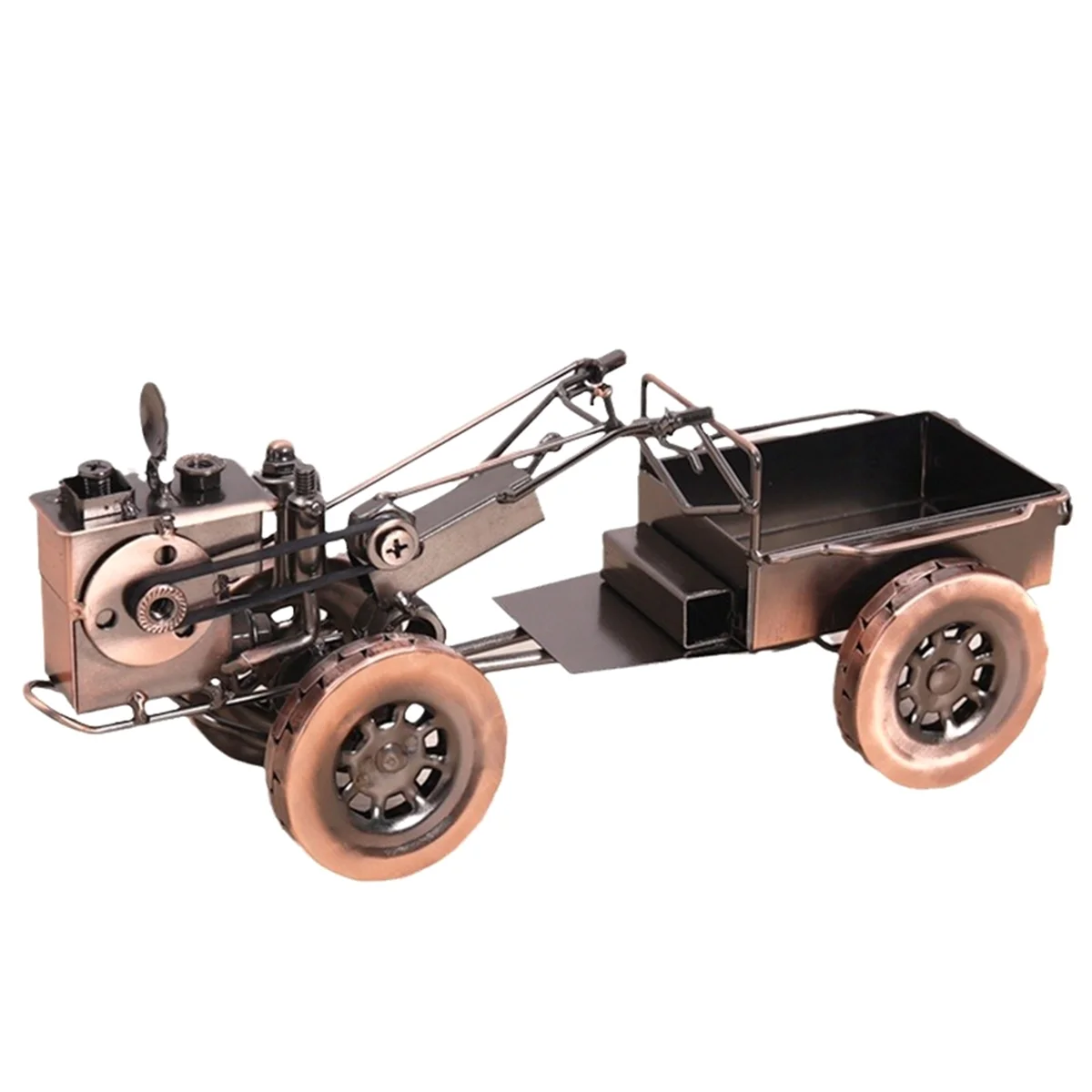 Wrought Iron Tractor Retro Car Model Car Ornament Photo in Tractor Shape Desktop Decor Home Decor Vintage Tractor-B
Wrought Iron Tractor Retro Car Model Car Ornament Photo in Tractor Shape Desktop Decor Home Decor Vintage Tractor-B