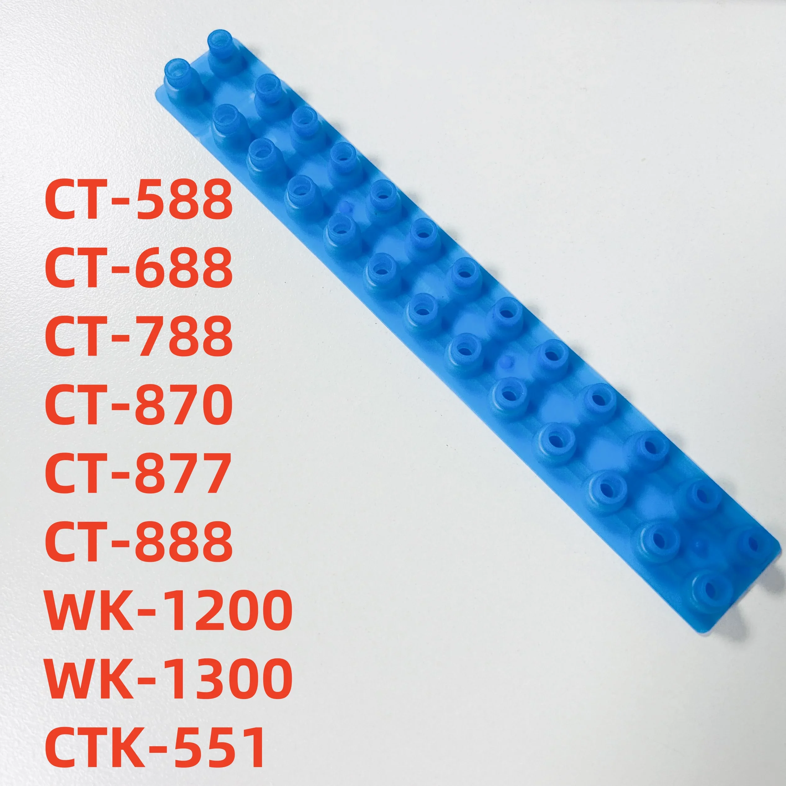 Проводящая резиновая контактная лента для Casio CT-588 CT-688 CT-788 CT-870 CT-877 CT-888 WK-1200 WK-1300 CTK-551
Проводящая резиновая контактная лента для Casio CT-588 CT-688 CT-788 CT-870 CT-877 CT-888 WK-1200 WK-1300 CTK-551