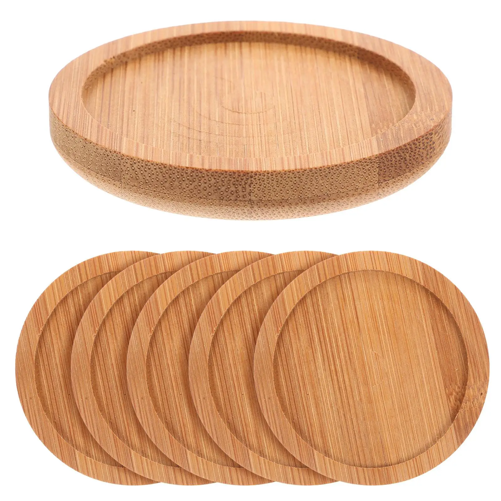 6 Pcs Bamboo Coasters Heat Insulation Cup Mat Non Skid Table Teacup Round Pad Set Safe Material Easy Clean Matching Styles
6 Pcs Bamboo Coasters Heat Insulation Cup Mat Non Skid Table Teacup Round Pad Set Safe Material Easy Clean Matching Styles