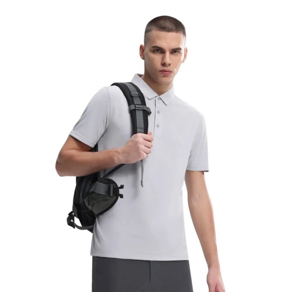 Men's Quick-Dry Ice Silk Short Sleeve T-Shirt Breathable Athletic Top
Men's Quick-Dry Ice Silk Short Sleeve T-Shirt Breathable Athletic Top