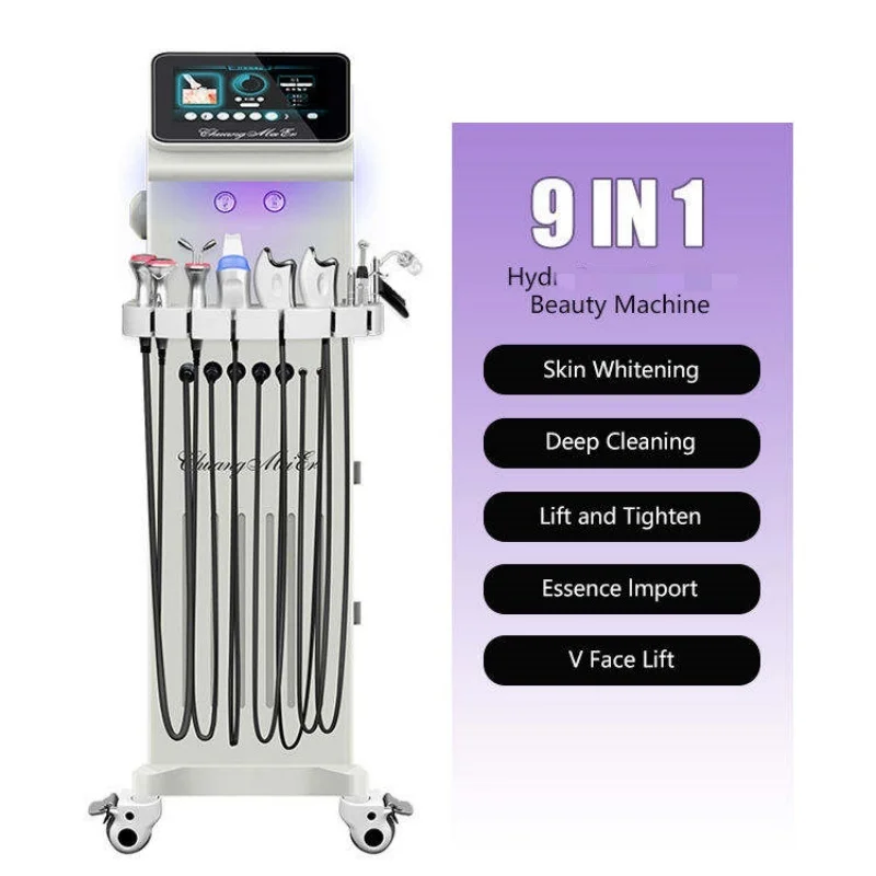Beauty Oxygen Facial Machine 16 in 1 Hydro Multifunctional Long Lasting Moisturizing Wrinkle Reduction Oil Control for Salon
Beauty Oxygen Facial Machine 16 in 1 Hydro Multifunctional Long Lasting Moisturizing Wrinkle Reduction Oil Control for Salon