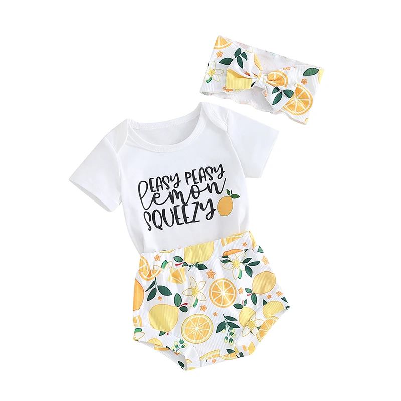 Toddler Baby Girl Summer Outfits Short Sleeve Romper Tops Sunflower Shorts Pants Headband Set
Toddler Baby Girl Summer Outfits Short Sleeve Romper Tops Sunflower Shorts Pants Headband Set
