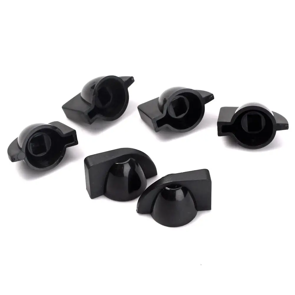 6 Pcs Chicken Head Knobs Chicken Head Control Knob for Guitar Pedal Amplifier Control Durable High Grade Material Lightweight
6 Pcs Chicken Head Knobs Chicken Head Control Knob for Guitar Pedal Amplifier Control Durable High Grade Material Lightweight