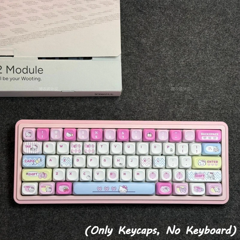 Kawaii Hello Kitty Keycaps Set Cute MOA Height PBT Keycaps for Mechanical Keyboards PC Accessories Cartoon 119 Keys Keycaps Set
Kawaii Hello Kitty Keycaps Set Cute MOA Height PBT Keycaps for Mechanical Keyboards PC Accessories Cartoon 119 Keys Keycaps Set