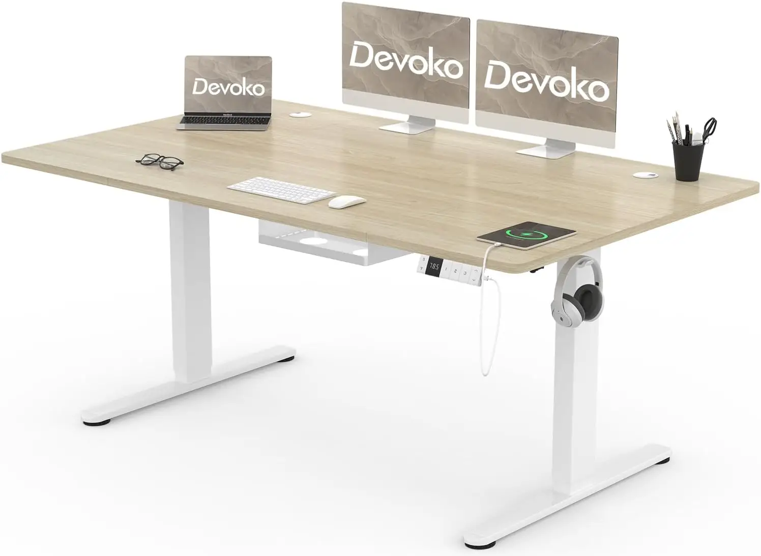plaadpoort, 160x80cm, Kabel Management Bak en 3 Functie Geheugen, Computer Bureau met Antibotsingstechnologie, Eiken
plaadpoort, 160x80cm, Kabel Management Bak en 3 Functie Geheugen, Computer Bureau met Antibotsingstechnologie, Eiken
