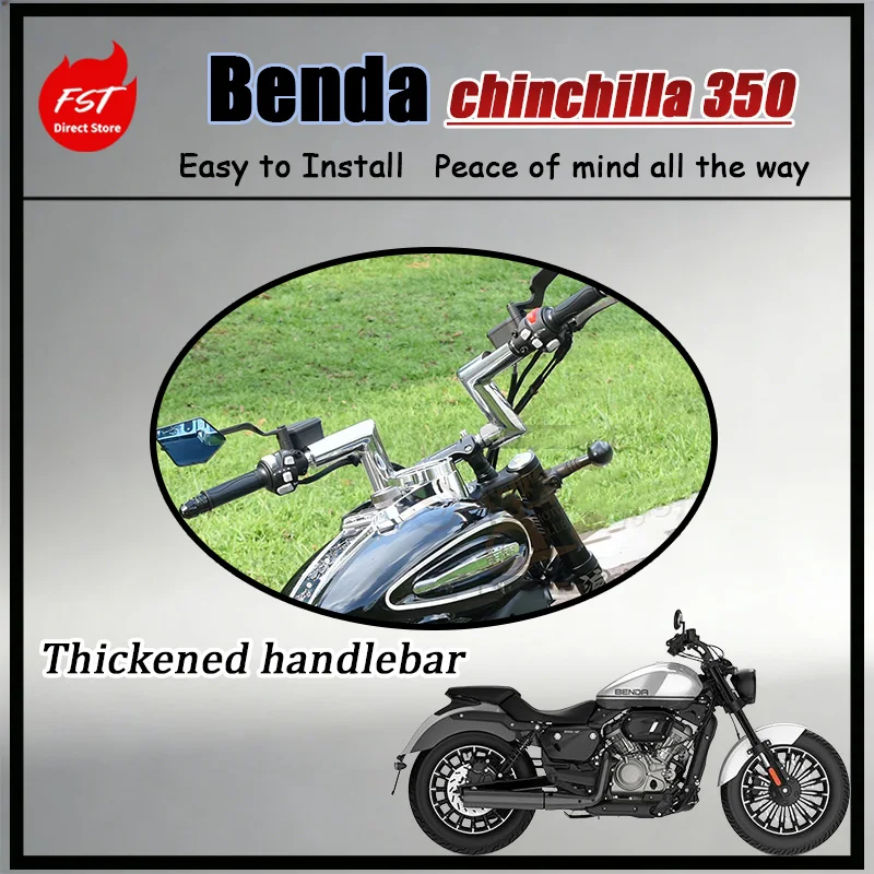 FOR Retro Personality Styling Upgrade Effortless Steering Anti-loosening Firm Assembly Accessories for chinchilla 350 Motorcycle
FOR Retro Personality Styling Upgrade Effortless Steering Anti-loosening Firm Assembly Accessories for chinchilla 350 Motorcycle