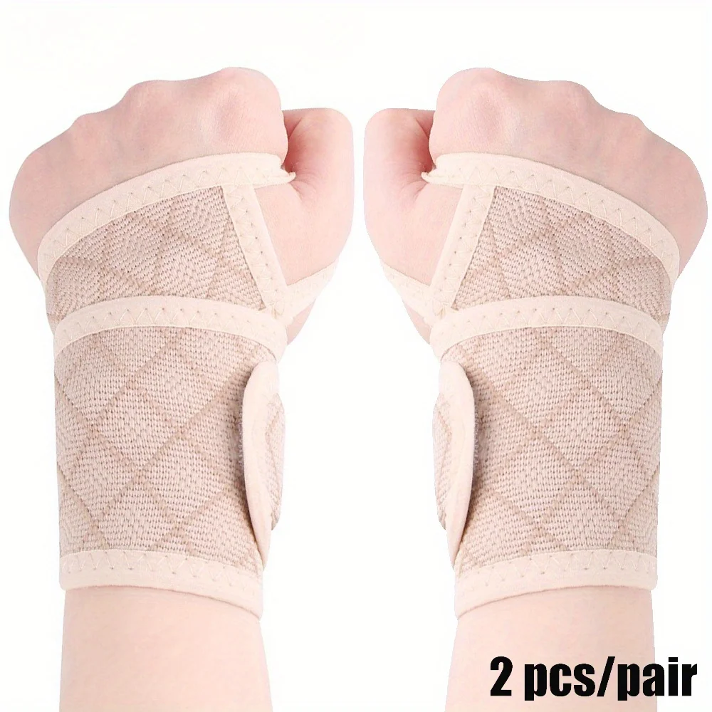 Sports Wrist Guard Band Brace Support Carpal Tunnel Arthritis Sprains Strain Strap Tendonitis Pain Relief Wrap Bandage
Sports Wrist Guard Band Brace Support Carpal Tunnel Arthritis Sprains Strain Strap Tendonitis Pain Relief Wrap Bandage