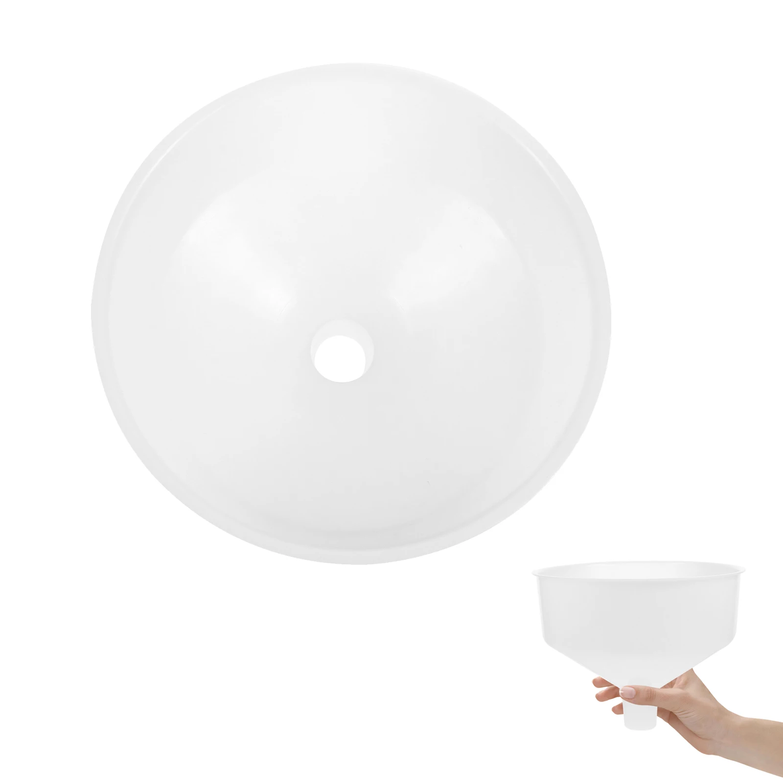 Large Mouth Plastic Funnel Kitchen Oil Soy Sauce Beer Beverage Filling Liquid Transfer Food Grade Bottle Funnel Canning
Large Mouth Plastic Funnel Kitchen Oil Soy Sauce Beer Beverage Filling Liquid Transfer Food Grade Bottle Funnel Canning