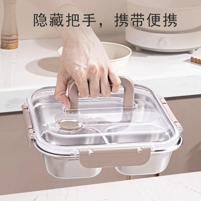 YJQ stainless steel thermal insulation lunch box can be heated in microwave oven
YJQ stainless steel thermal insulation lunch box can be heated in microwave oven