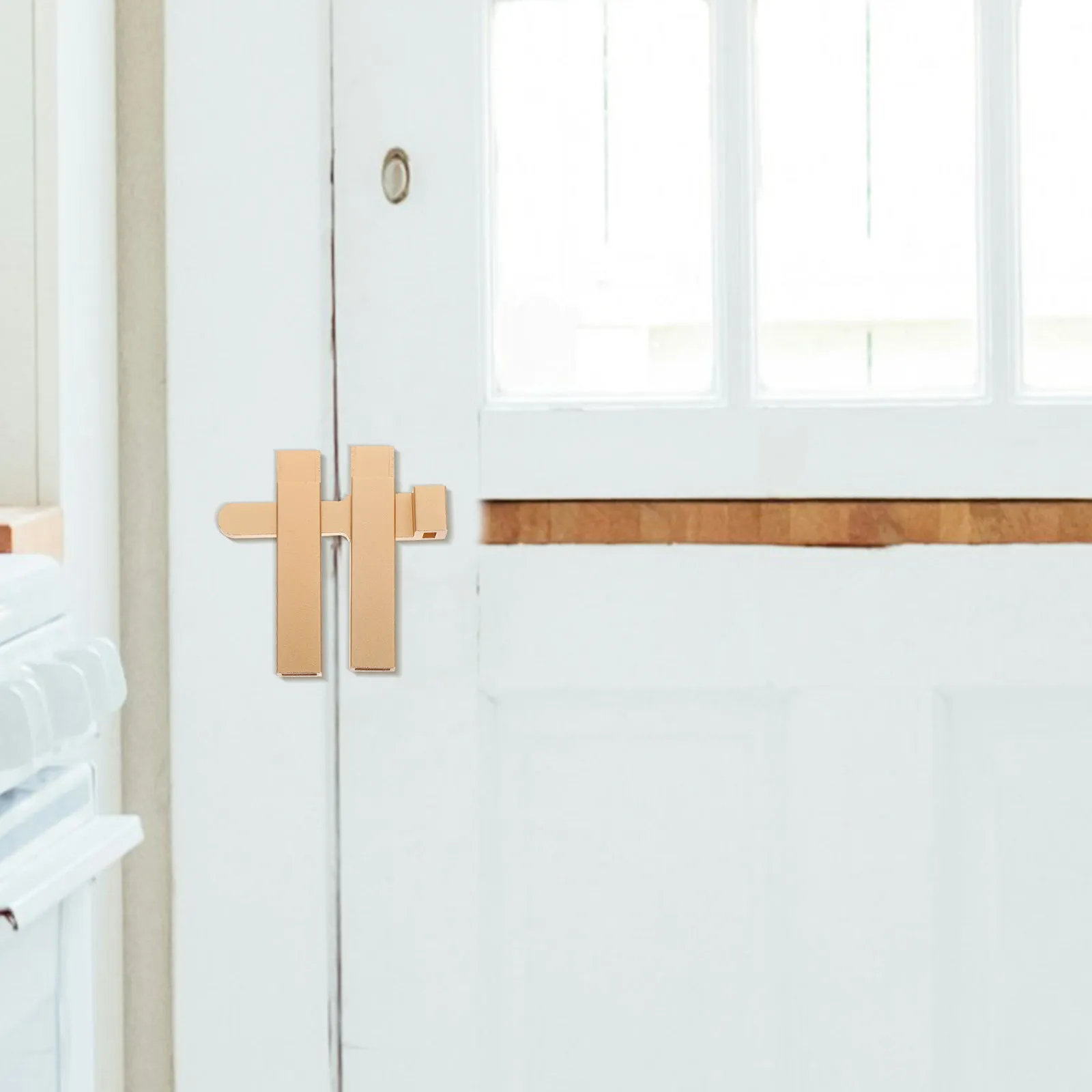 1Set Sturdy Aluminum Alloy Horizontal Door Bolt Latch Matte Gold Finish Anti-Theft Sliding Lock for Toilet Shower Closet
1Set Sturdy Aluminum Alloy Horizontal Door Bolt Latch Matte Gold Finish Anti-Theft Sliding Lock for Toilet Shower Closet
