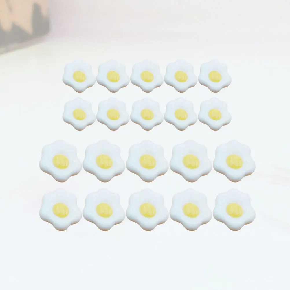 20 Pcs Poached Egg Resin Accessories DIY Phone Shell Material Cream Gum Simulated
20 Pcs Poached Egg Resin Accessories DIY Phone Shell Material Cream Gum Simulated