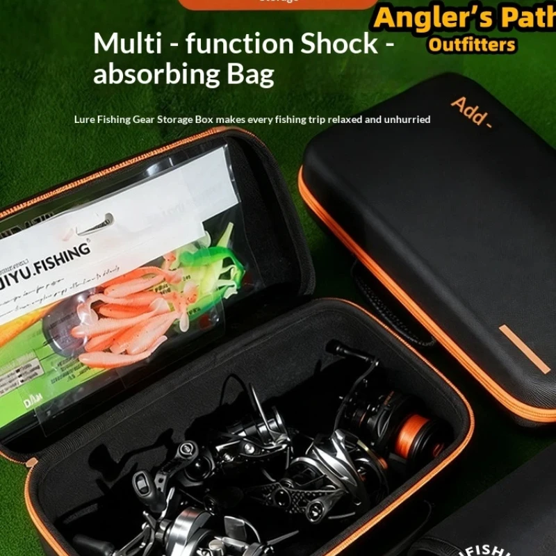 JIYUFISHING Multifunctional Lure Rod Storage Bag Eva Waterproof Shockproof Anti Drop Wear Resistant Thickened Fishing Reel Case
JIYUFISHING Multifunctional Lure Rod Storage Bag Eva Waterproof Shockproof Anti Drop Wear Resistant Thickened Fishing Reel Case