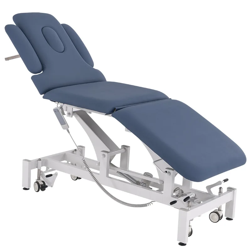 Adjustable Electric Massage Bed, Used for Physical Therapy, Massage and Cosmetic Surgery
Adjustable Electric Massage Bed, Used for Physical Therapy, Massage and Cosmetic Surgery